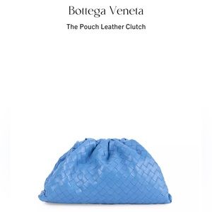 Bottega Veneta The Pouch Leather Clutch